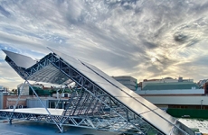 Pérgola fotovoltaica